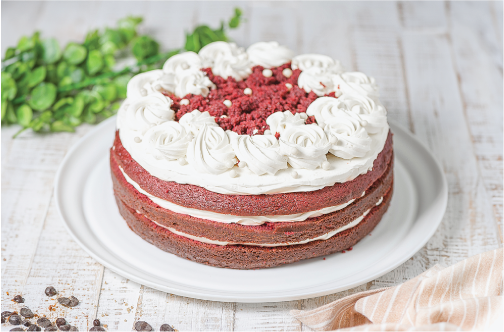Red velvet torta